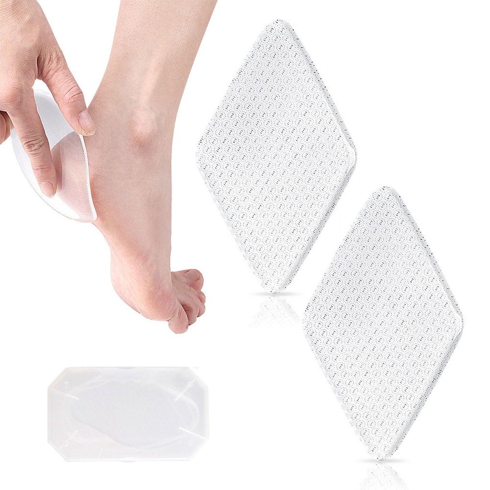 Lenia Nanoglass Foot File Callus Remover and Nail File, 2 Pieces