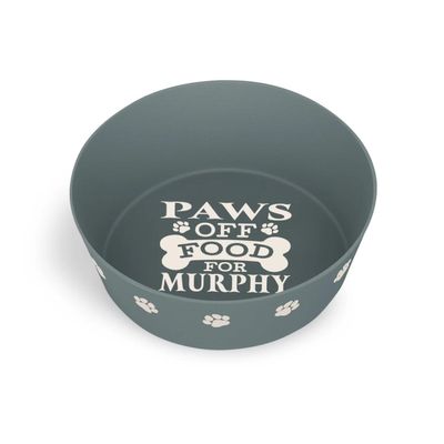 Personalized Dog Bowl (Murphy)