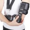 FXNFXLA Adjustable Elbow Immobilizer Brace with Breathable Liner and ROM Hinge view 2