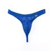 Men's String Thong “On That Ass” Boxer Briefs, Dark Blue, L view 2