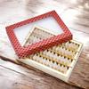 Ghasitaram Gifts Jaiccha Red Box of Mini Kaju Katlis | Gifts for Diwali, Holi, Rakhi, Valentine's Day, Christmas, Birthdays, Anniversaries, Mother's Day and Father's Day view 1