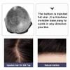 Natural-Looking Men's Hairpiece, Thin-Skin Toupee with PU Base view 4