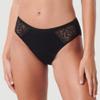 Siegmund Care Women's Lace Brief, Washable and Reusable, Up to 60 ml Absorbency, Black, XL view 3