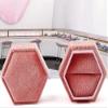 Vintage Velvet Hexagonal Jewelry Organizer and Box view 3