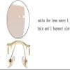 Replacement Nose Bridge for Rimless Glasses view 3