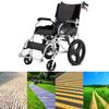 16-Inch Rear Wheels for Manual Wheelchairs, 16 x 1.75 PU Solid Tires, 1/2-Inch Bearings, 2-Pack view 3