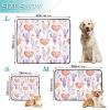 Reusable Dog Pee Pads for Indoor Use, Non-Slip, 24 x 36 in, Cactus, 2-Pack view 3
