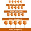 LKXHarleya 20-Piece Ball Cake Toppers for Wedding Cake Decoration view 2