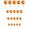 LKXHarleya 20-Piece Ball Cake Toppers for Wedding Cake Decoration view 4