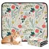 Reusable Dog Pee Pads, Washable Non-Slip Pet Mat, 61 x 91 cm / 91 x 107 cm, Merry Christmas Holiday Floral (6) view 2