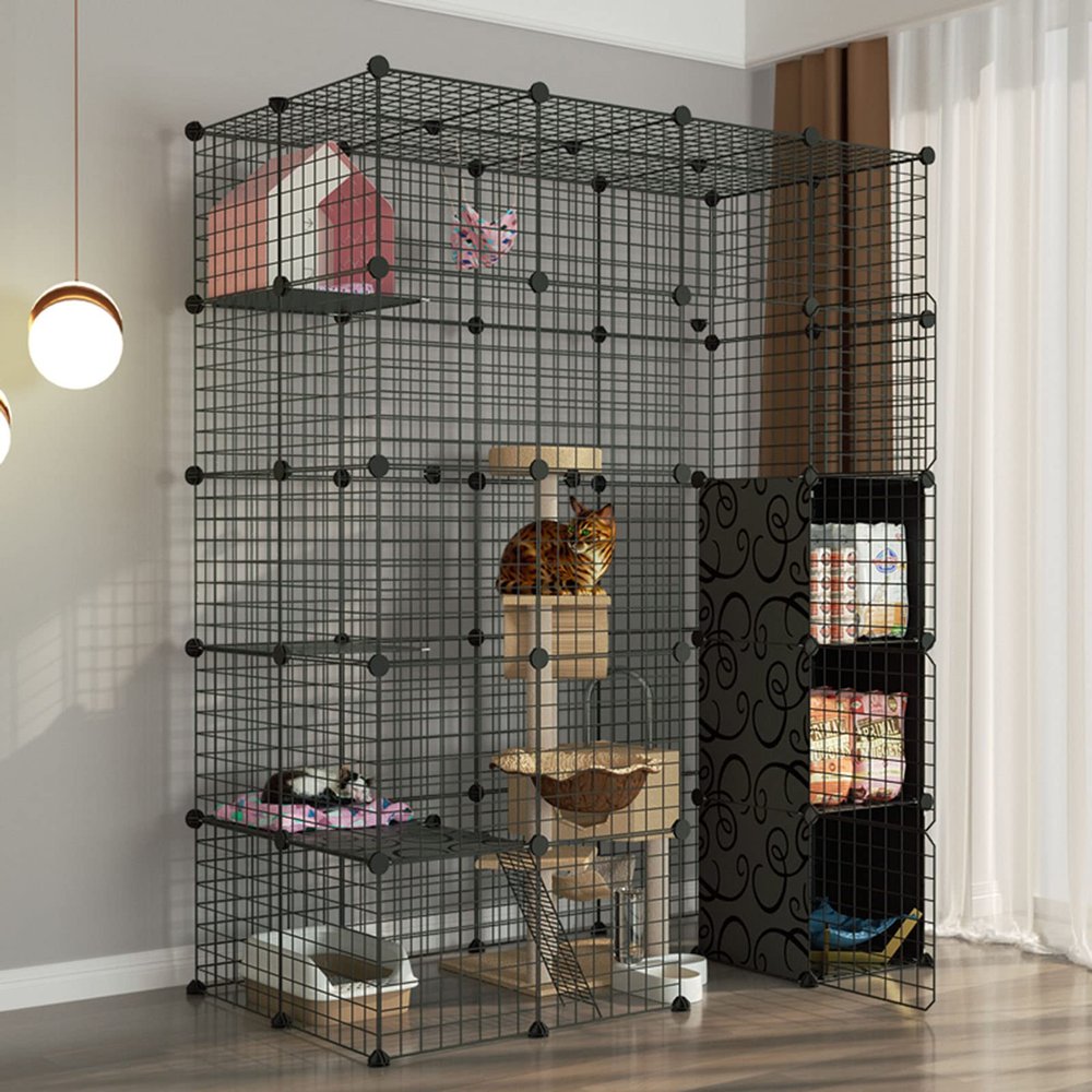 DIY Pet Playpen for Cats and Small Animals