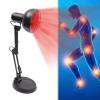 MEELRYD 150W Red Light and Infrared Heat Lamp, Black view 3
