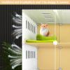 Cat Cage with Litter Box - Sliding Door Design view 2