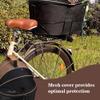 DONGXIAO Dog Car Carrier for Bicycle Rear Seat, Foldable Canvas Pet Carrier, Large Capacity, for Cats and Dogs view 4