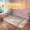 Indoor Cat Cage with Removable House view 2