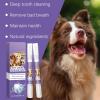 Pet Toothbrush Pen with 2 x Dog Dental Gel, Natural Oral Whitening Gel, 6 ml for Dogs and Cats view 2