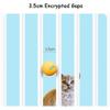 Extra-Tall Pet Gate for Dogs and Cats, Indoor Safety Gate for Doors, Stairs and Hallways, White Metal, Width 66–69 cm view 4