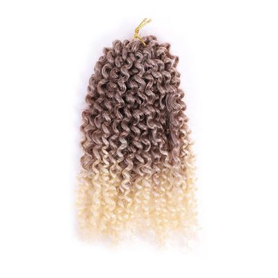 8-Inch Synthetic Hair Extension, Curl Bounce Afro Kinky Curly Crochet Braiding Hair (30-613)