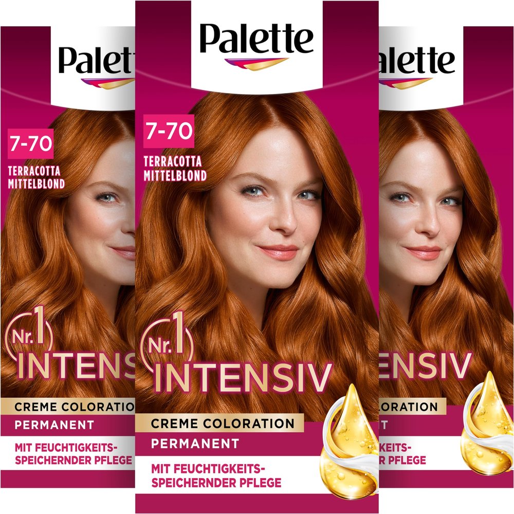 Palette Intensive Creme Coloration 7-70 Terracotta Medium Blonde (115 ml)