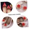 PACKOVE 4-Piece Shoe Clips, Decorative Wedding Shoe Accessories for Women view 3