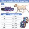 Grecle Male Dog Diapers, Reusable Belly Bands, Highly Absorbent, Small, Monster Pattern, 5-Pack view 2