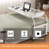 Adjustable Overbed Desk, 115–210 cm, 4 Wheels, Height-Adjustable 65–95 cm view 3