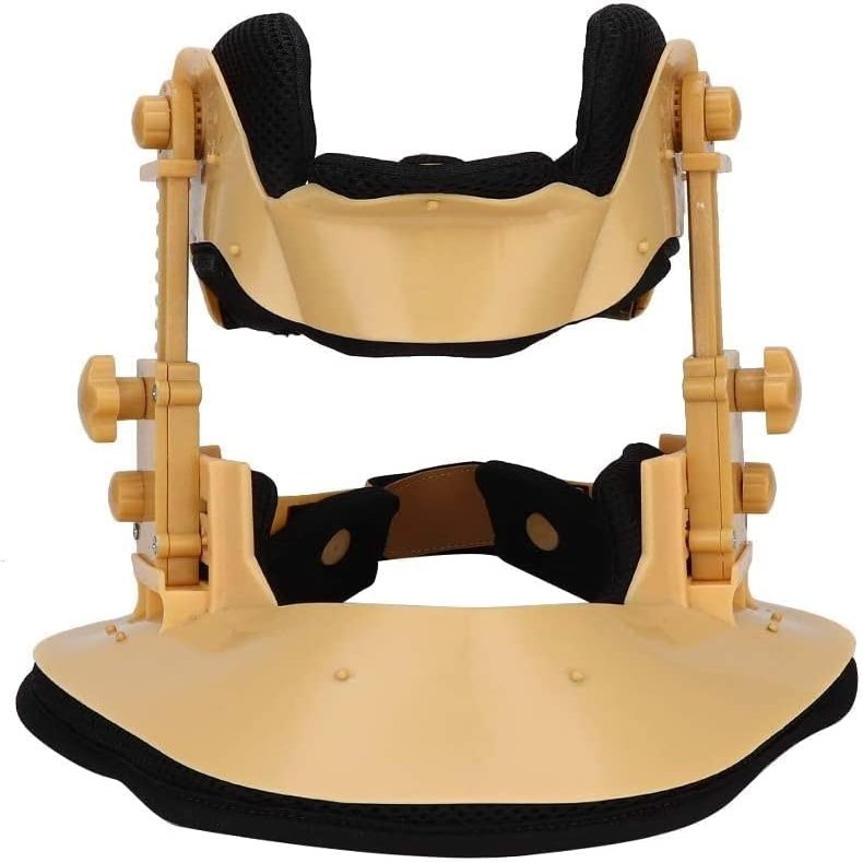 SXTYFBB Cervical Neck Traction Device, Adjustable Neck Brace for Relaxation and Recovery