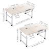 Height-Adjustable Rolling Bed Desk view 2