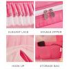 GLMGBP Bed Mosquito Net, Anti-Mosquito Canopy, Red, 180 x 220 x 170 cm view 2