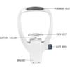 XCSCUK Optometry Forehead and Chin Rest, 40 mm Adjustable Height view 2