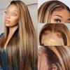 30 32-Inch Women's Ombre Lace Heat-Resistant Natural-Looking Wig, 5x5 24-Inch view 4
