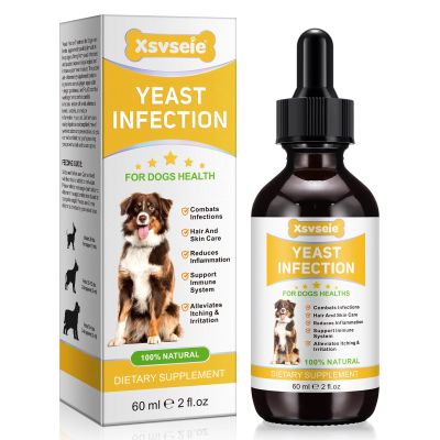 Yeast Infection Treatment for Dogs – Natural Support for Itchy Skin, Allergies & Inflamed Ears