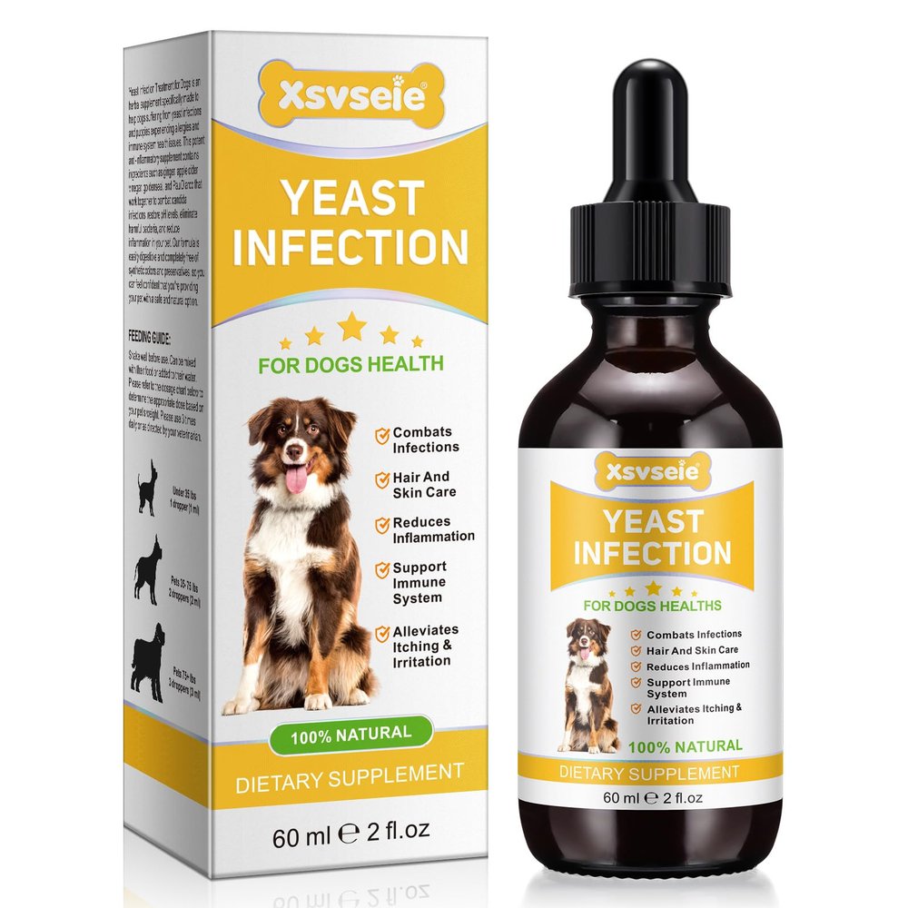 Yeast Infection Treatment for Dogs – Natural Support for Itchy Skin, Allergies & Inflamed Ears