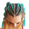 Synthetic Ombre Braiding Hair Extensions for Women, 24 in Jumbo Box Braids, 100 g (B17) view 3
