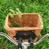 JVNALwnkv Handwoven Rattan Bicycle Front Basket view 2