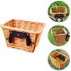 JVNALwnkv Handwoven Rattan Bicycle Front Basket view 3