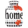 Home Hot Water Bottle with Soft Cover, 2 L view 1