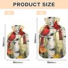 Hot Water Bottle with Birds on Birch Branches, 1 L view 3