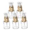 PAMINGONO 5 Empty Glass Pump Bottles, 20 ml view 1