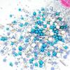 Streusel Glück Christmas Snow Magic Sprinkles, White, Blue & Silver, 180 g view 1