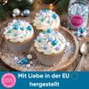 Streusel Glück Christmas Snow Magic Sprinkles, White, Blue & Silver, 180 g view 4