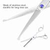 17.5 cm Stainless Steel Hair-Cutting Scissors Set with Blue Screw view 3