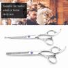 17.5 cm Stainless Steel Hair-Cutting Scissors Set with Blue Screw view 4