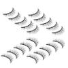 Healeved Classic Black False Eyelashes, 10 Pairs view 1