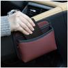 Car Seat Side Storage Bag for Jaguar F-Pace 2016–2020, PU Leather, A-RED view 1