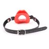 Extreme Open-Mouth Ball Gag, Adjustable, Red view 3