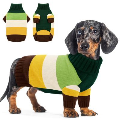 AOFITEE Dog Sweater for Small Dogs, Winter Christmas Pullover