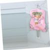 Abaodam Non-Slip Baby Bathtub Support Mat, Fabric, Pink, Comfortable, Supportive, Easy to Attach view 2