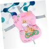 Abaodam Non-Slip Baby Bathtub Support Mat, Fabric, Pink, Comfortable, Supportive, Easy to Attach view 3