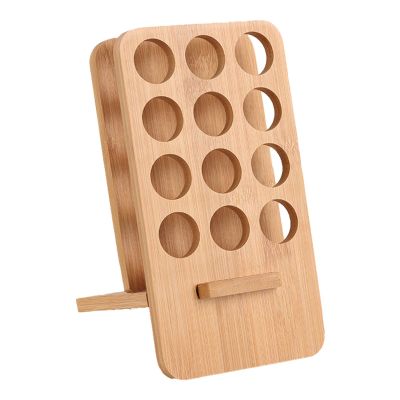 Wooden Essential Oil Display Stand with 12 Slots